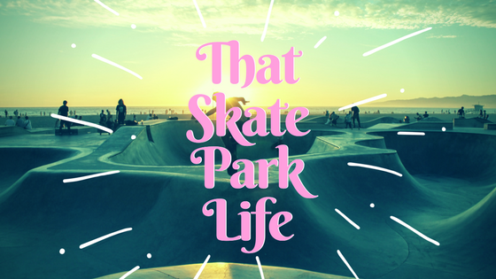 Roller skating at the skate park - Lucky Skates