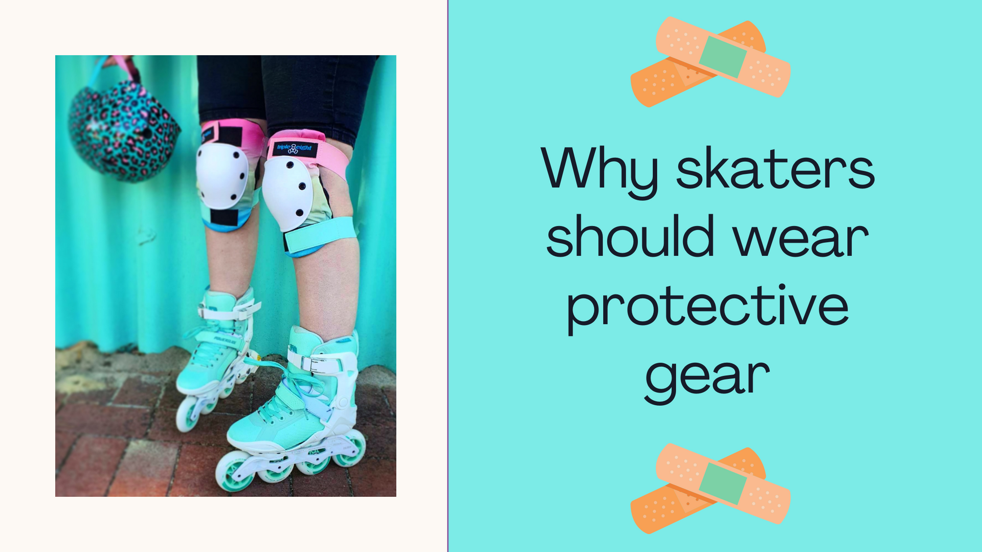 Why should roller skaters and roller bladers wear protective gear? - Lucky Skates