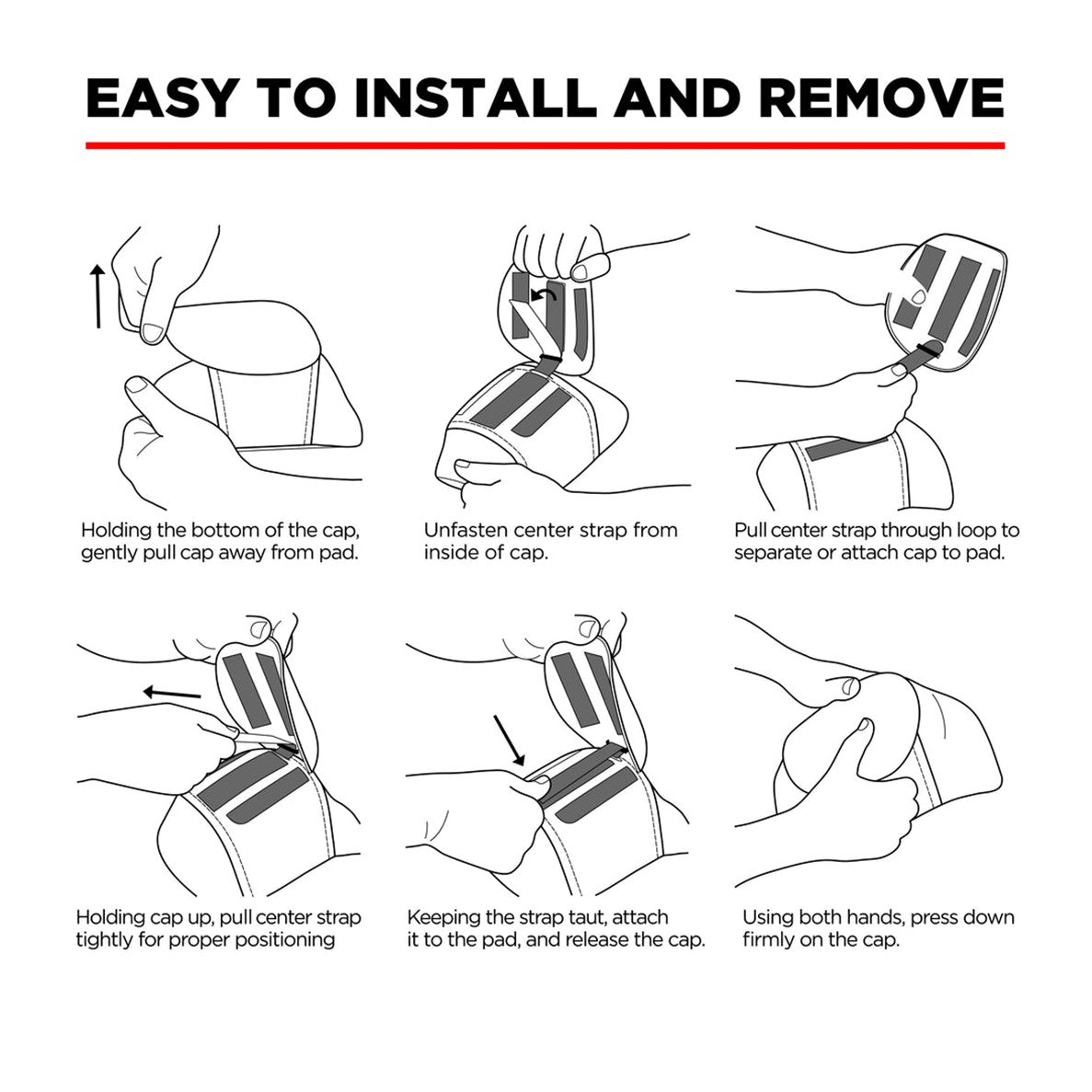 187 Killer Knee Recaps Install - Lucky Skates