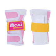 187 Moxi Skates Junior Padding Set Pink Wrist Guards - Lucky Skates