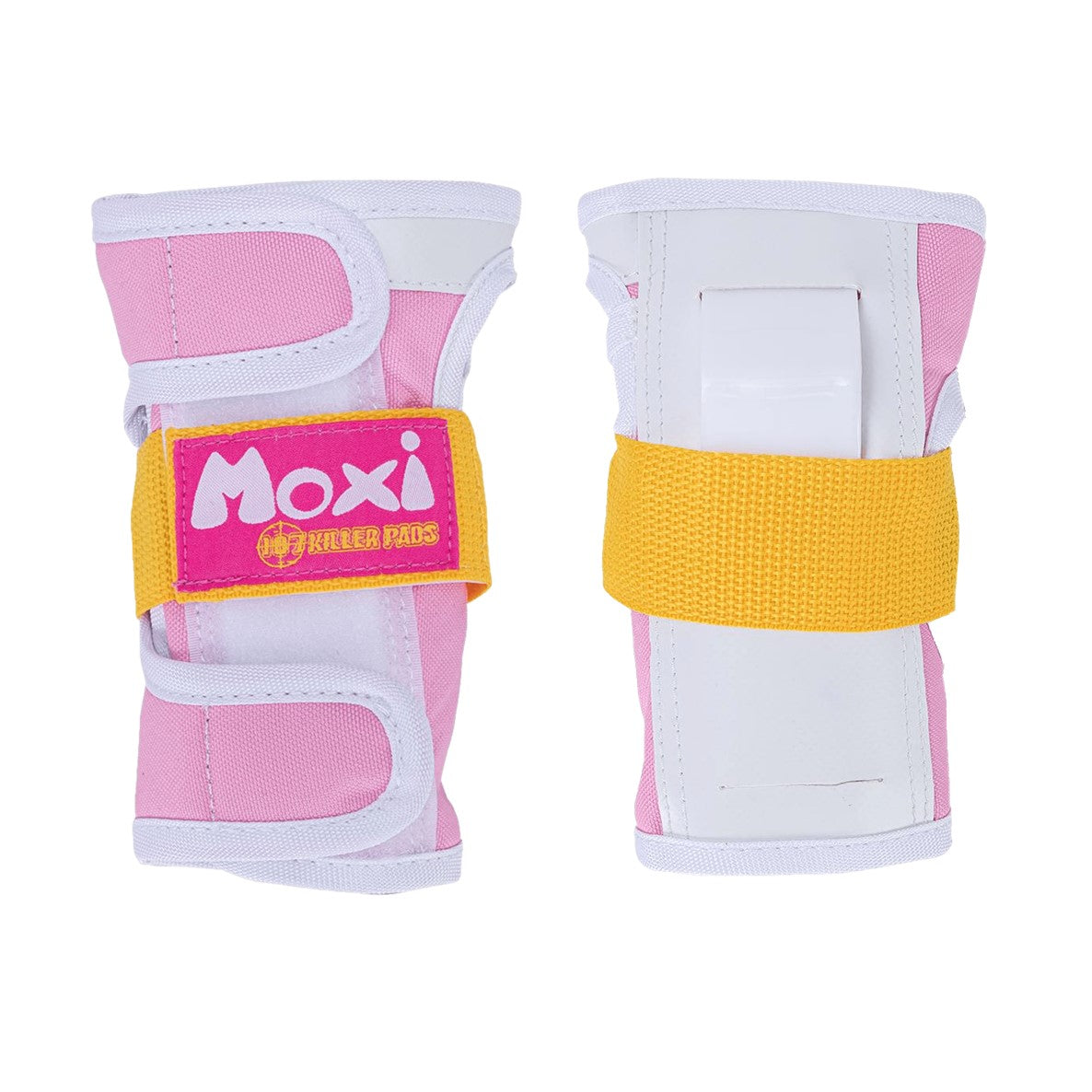 187 Moxi Skates Junior Padding Set Pink Wrist Guards - Lucky Skates