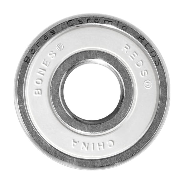 white shielded skate bearing