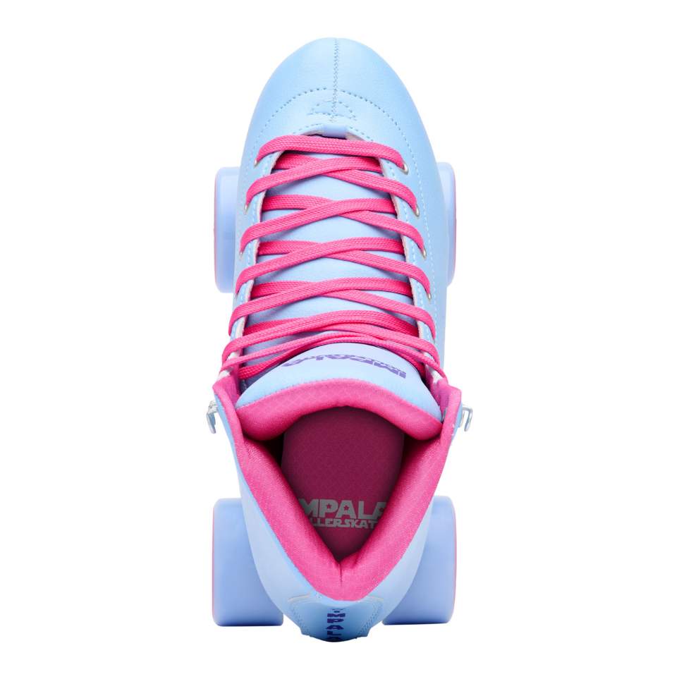 Impala Blue Raspberry Roller Skates Blue Pink - Lucky Skates