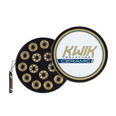 round tin with 16 gold skate bearings
