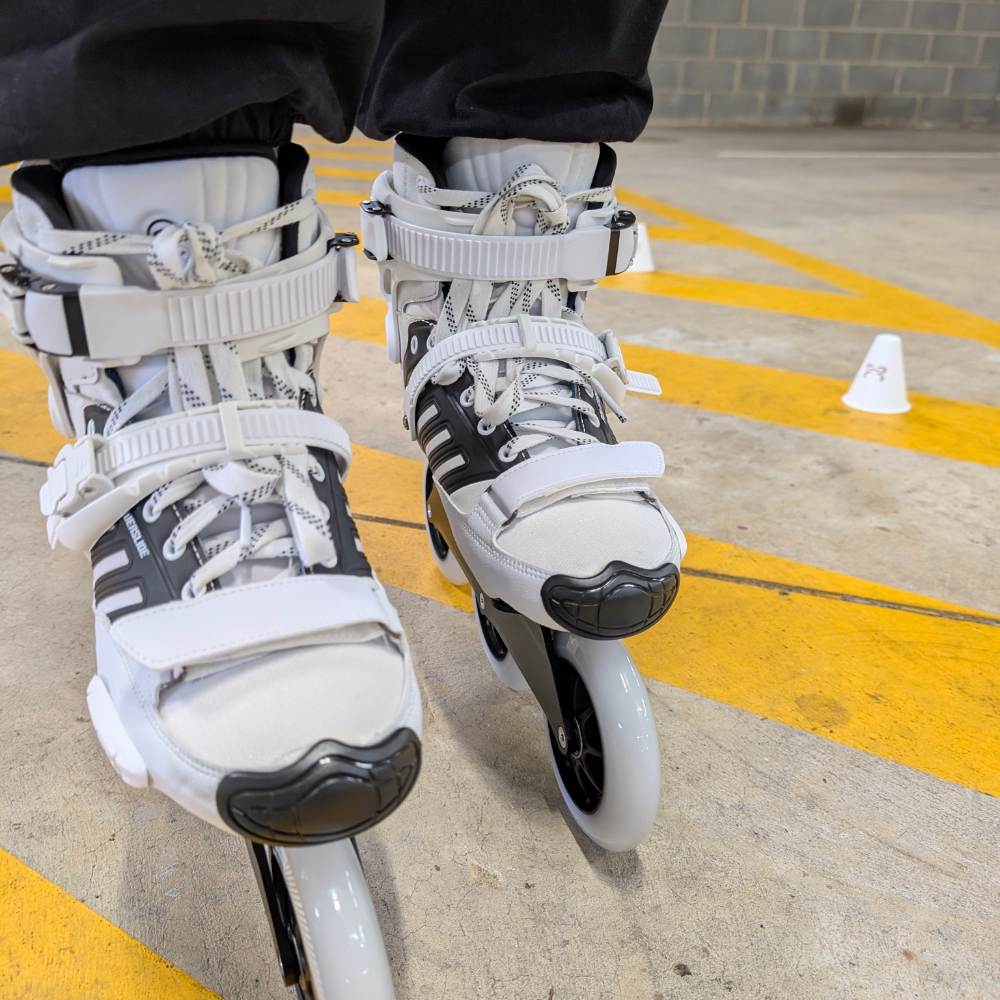 Powerslide HC Evo Pro White 110 Inline Skates - Lucky Skates