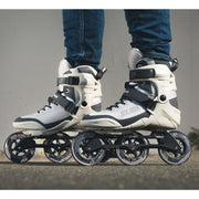 Powerslide Krypton Phuzion Grey 100 Tri Inline Skates Rollerblades - Lucky Skates