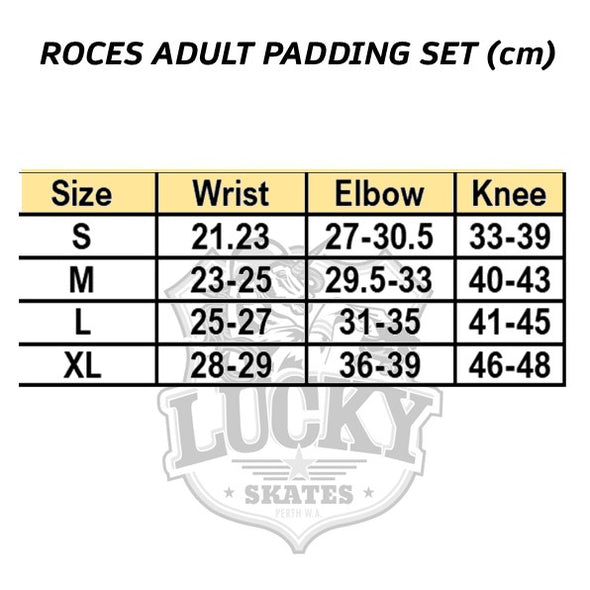 Roces Adult Skate Ventilated Gear 3 Pack