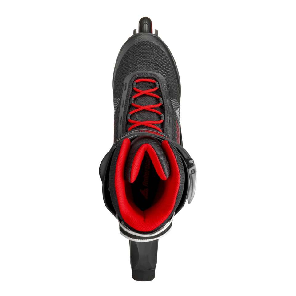 Rollerblade Zetrablade Mens Fitness Inline Skates Red 80mm - Lucky Skates