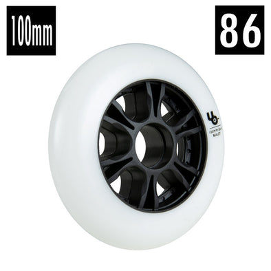 Undercover Team Inline Wheel 100mm 86A - 4 Pack