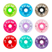 Atom Pulse Lite Outdoor Roller Skate Wheels 62mm 78A- 4 Pack - Lucky Skates