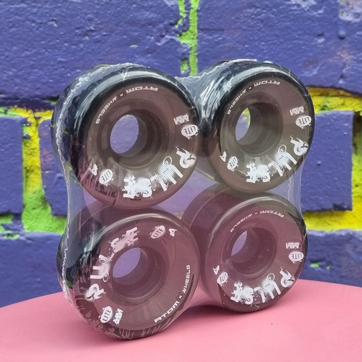 Atom Pulse Lite Outdoor Roller Skate Wheels - 4 Pack - Lucky Skates