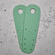 Bont Colour Roller Skate Leather Toe Guards Light Green - Lucky Skates