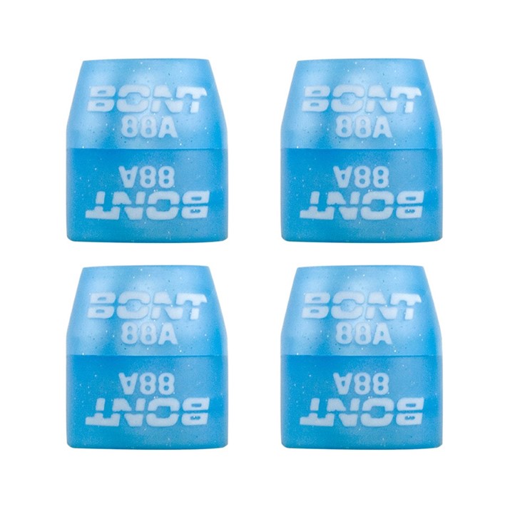 Bont Quad Roller Skate Bushings/Cushions Blue 88A - 8 pack - Lucky Skates