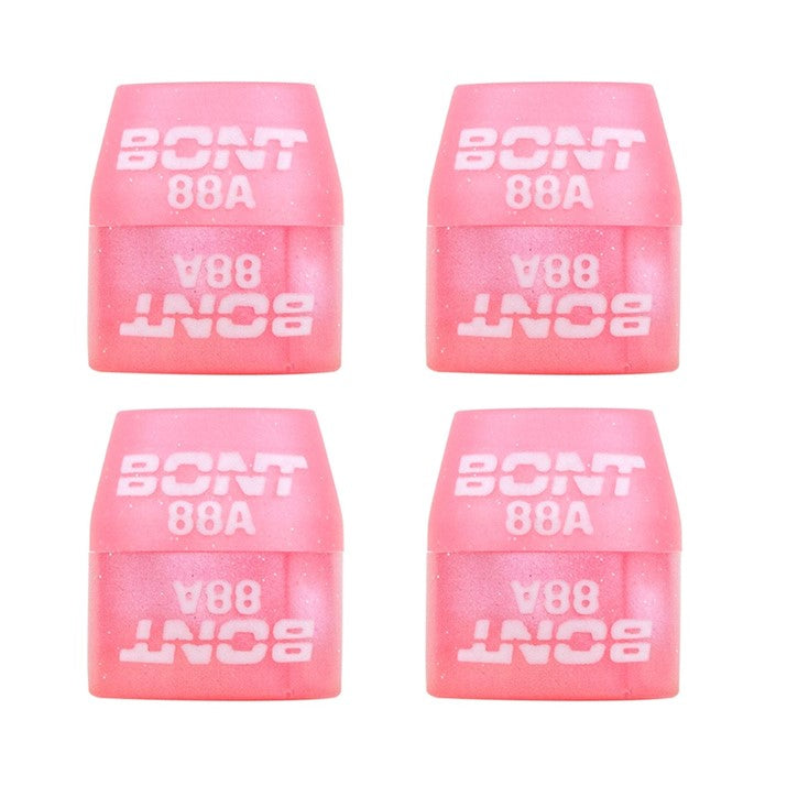 Bont Quad Roller Skate Bushings/Cushions Pink 88A - 8 pack - Lucky Skates