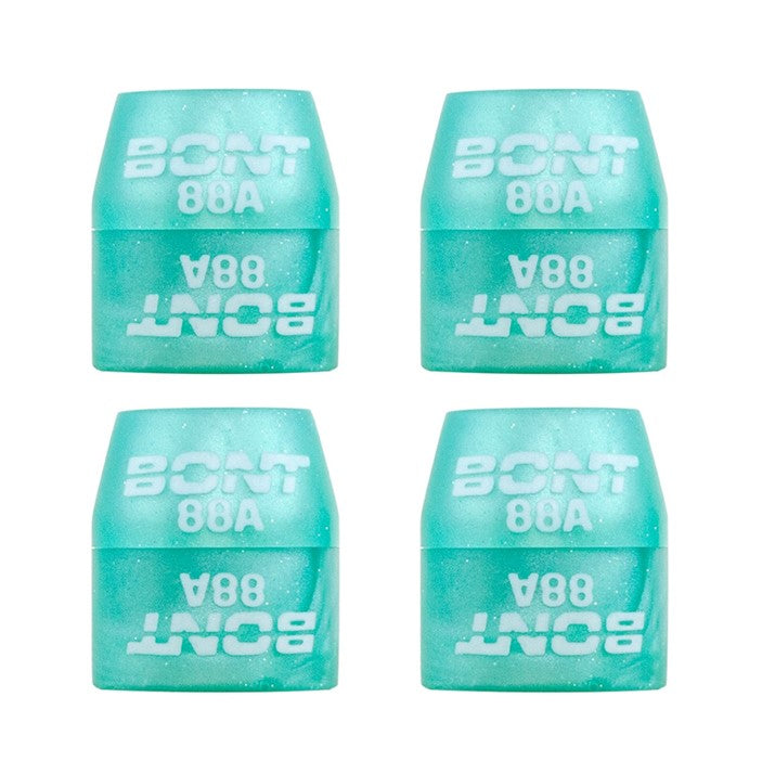 Bont Quad Roller Skate Bushings/Cushions Green 88A - 8 pack - Lucky Skates