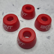 Bont Quad Roller Skate Conical Top Cushions Red 93A - Lucky Skates