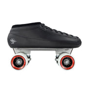 Bont Racer Tracer No Toe Stop  Ballistic Speed Skate Roller Skates Black - Lucky Skates