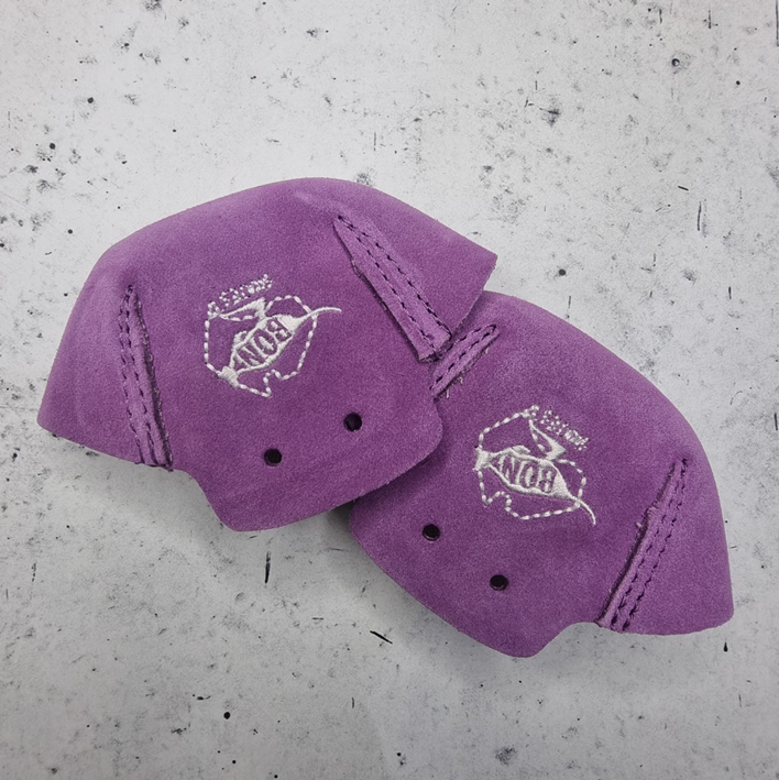 Bont Leather Suede Roller Skate Toe Caps Purple - Lucky Skates