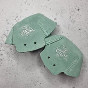 Bont Leather Suede Roller Skate Toe Caps Light Green - Lucky Skates