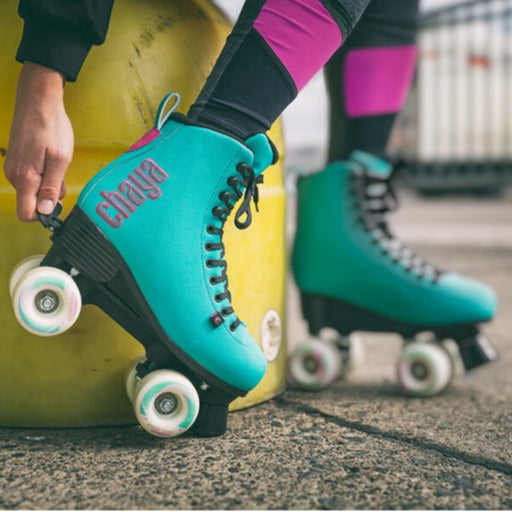 Chaya Bliss Turquoise Kids Adjustable Roller Skates - Lucky Skates