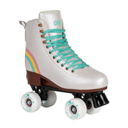 Chaya Bliss Vanilla Kids Adjustable Hightop Retro Roller Skates Rainbow  - Lucky Skates