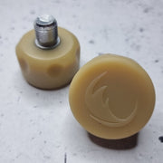Cherry Bomb Roller Skate Toe Stops Short Stem Natural - Lucky Skates