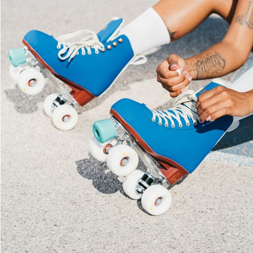 Chaya Melrose Deluxe Cobalt Roller Skates - Lucky Skates