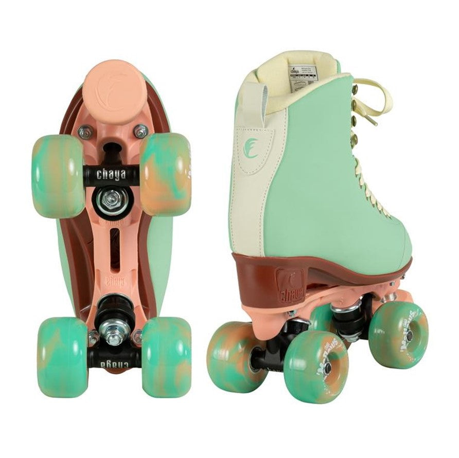 Chaya Melrose Elite Sherbet Lime Roller Skates Pastel Green - Lucky Skates