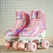 Chaya Melrose Elite Space Holographic Roller Skates Pink - Lucky Skates