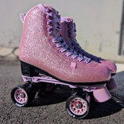 Chaya Melrose Glitter Roller Skates Pink - Lucky Skates