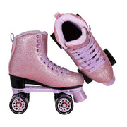 Chaya Melrose Glitter Roller Skates Pink - Lucky Skates