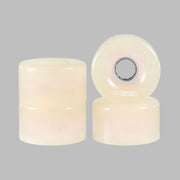 Chaya Light Up Neon White LED Outdoor Roller Skate Wheels 65mm 78A - 4 Pack - Lucky Skates