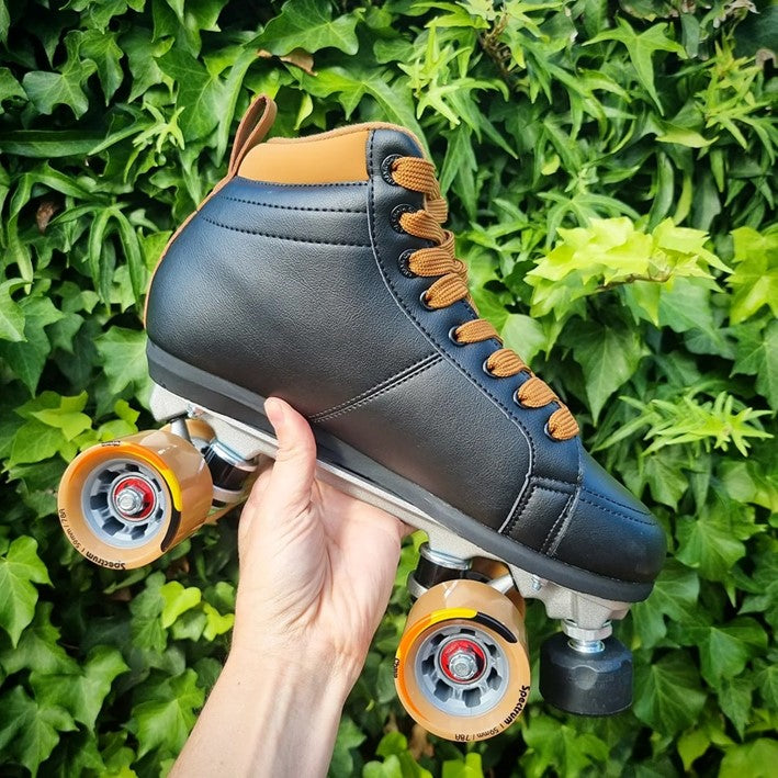 Chaya Vintage Mocha Brown Roller Skates - Lucky Skates