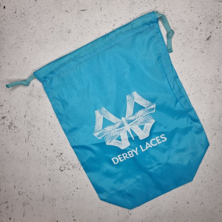 Derby Laces Double Drawstring Bag - Lucky Skates
