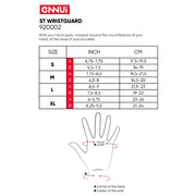 Ennui ST Wrist Guards Size Chart - Lucky Skates