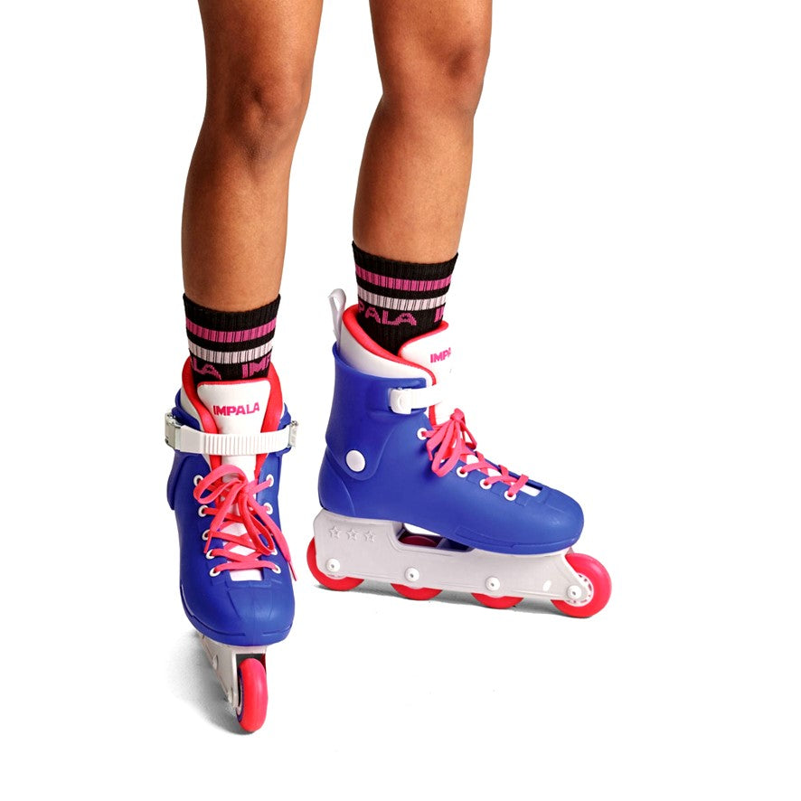 Impala Black Inline Skate Socks - Lucky Skates