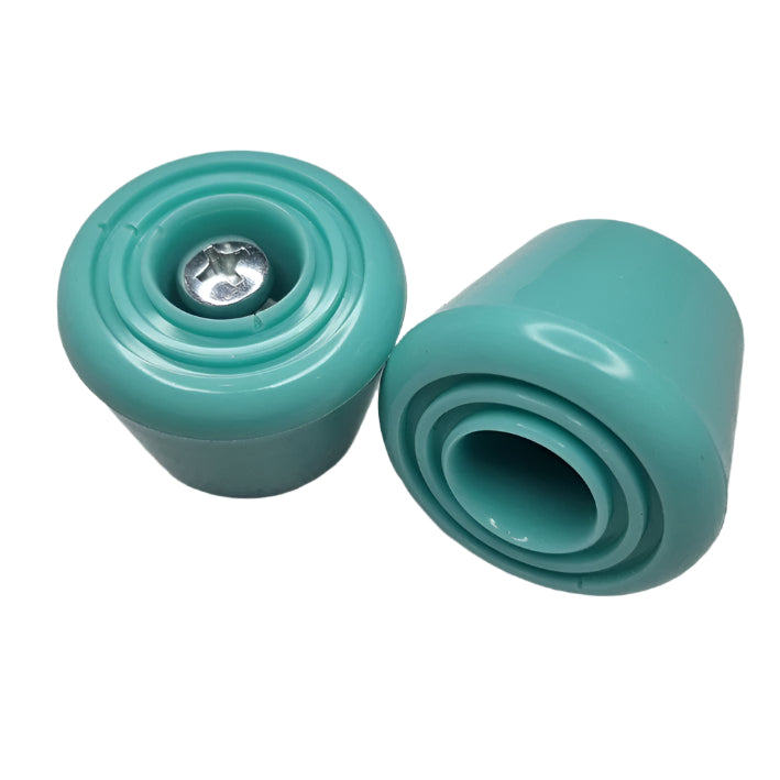 Impala Bolt On Roller Skate Toe Stops Aqua Teal - Lucky Skates