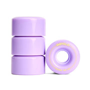Impala Lilac Purple Outdoor Hybrid Roller Skate Wheels - 4 Pack - Lucky Skates