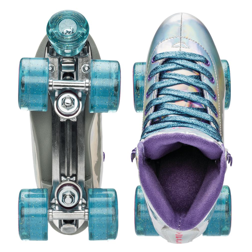 Holographic Silver Impala Roller Skates - Lucky Skates