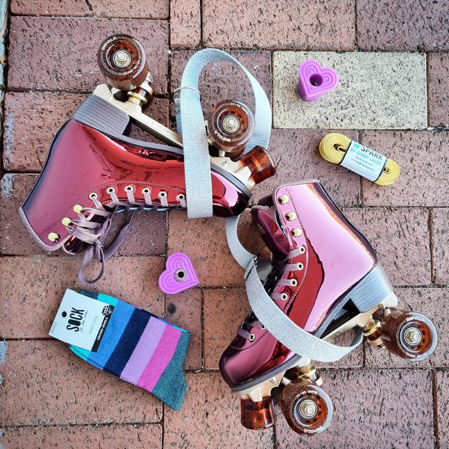 Impala Plum Roller Skates Maroon - Lucky Skates