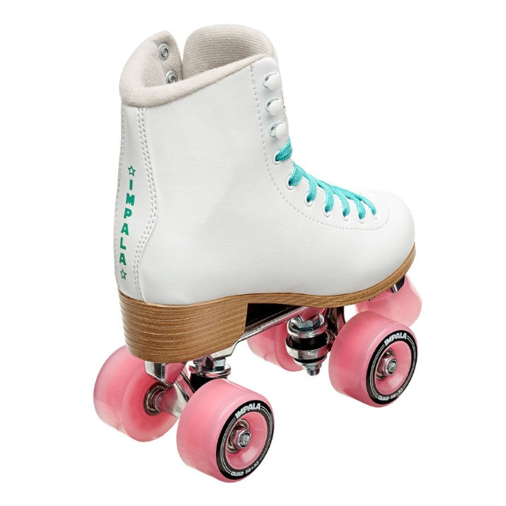 White Impala Roller Skates - Lucky Skates