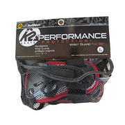 K2 Performance Red Mens Wrist Guards - Lucky Skates