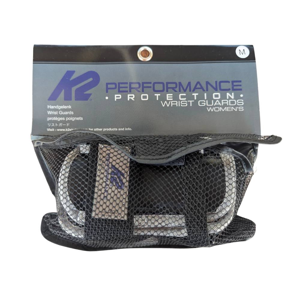 K2 Performance Black Purple Womens Wrist Guards - Lucky Skates