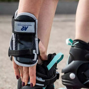 K2 Performance Black Purple Womens Wrist Guards - Lucky Skates