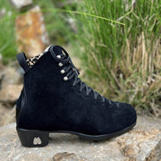 Moxi Jack 2 Roller Skate Lather Suede Boots Black - Lucky Skates