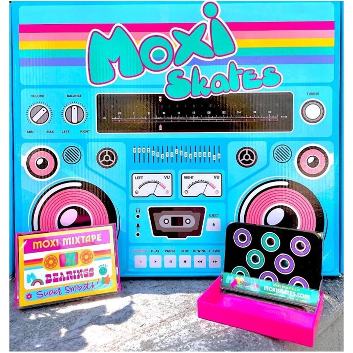 Moxi Mixtape Skate Bearings (16) - Lucky Skates