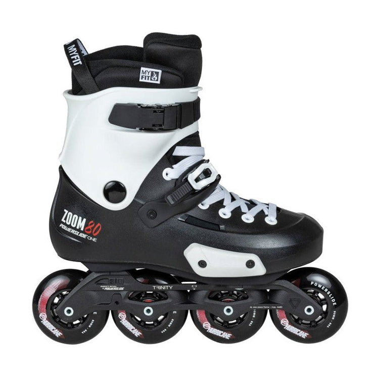 Powerslide Zoom Pro Black 80 Inline Skates - Lucky Skates