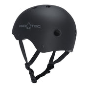 Pro-tec Classic Skate Helmet Black Matte - Certified - Lucky Skates