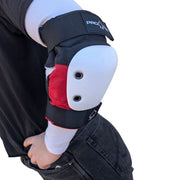 Pro-Tec Street Skate Elbow Pads Red Black - Lucky Skates