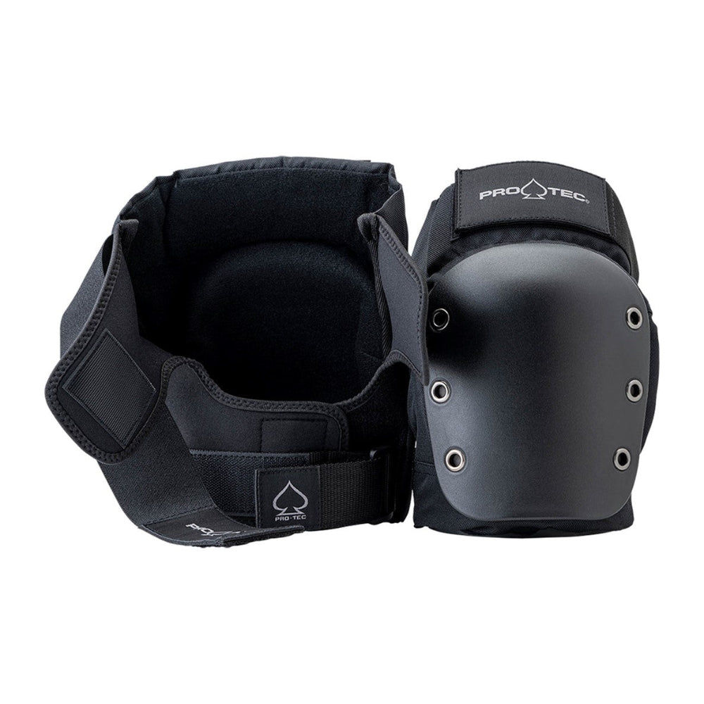 Pro-Tec Street Skate Knee Pads Black - Lucky Skates